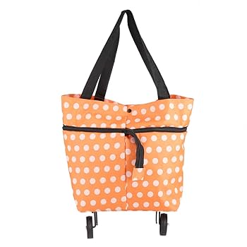 Amazon.com: rolling tote bag, shopping cart bags with Wheels